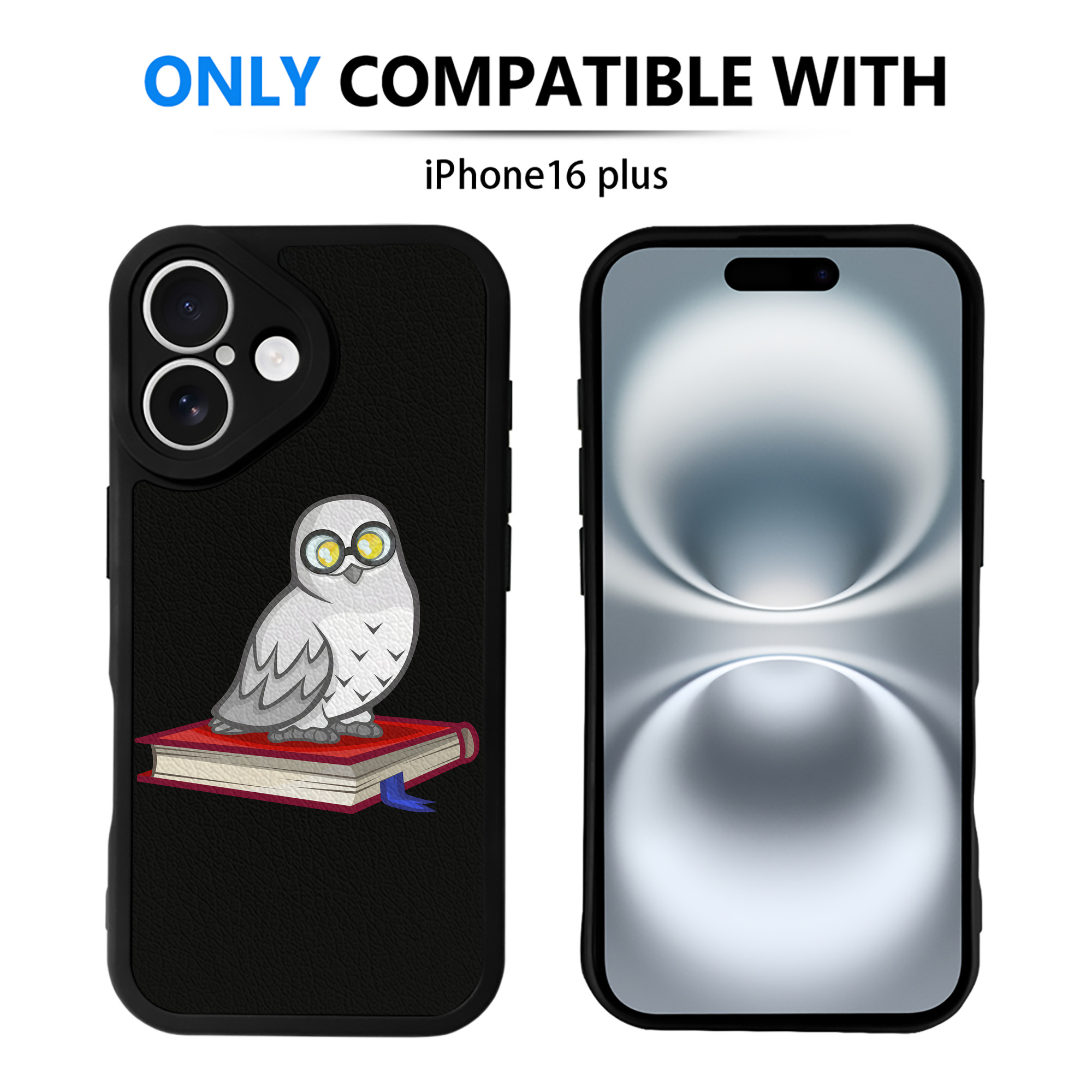 （画像用） Harry Potter ハリー・ポッターシリーズ 【iPhone 16シリーズ対応】シリコンスマホケース（レザー調） 材質：シリコン